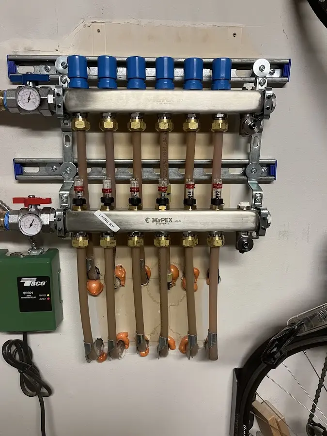 Plumber performing Leak Detection at a residential property in Mount Holly